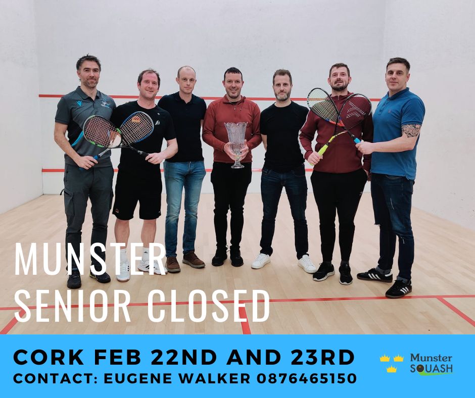 Munster Squash Senior Championship (Closed) 2025